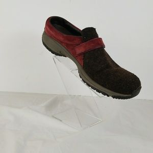 women's Merrell moc open back slide shoes